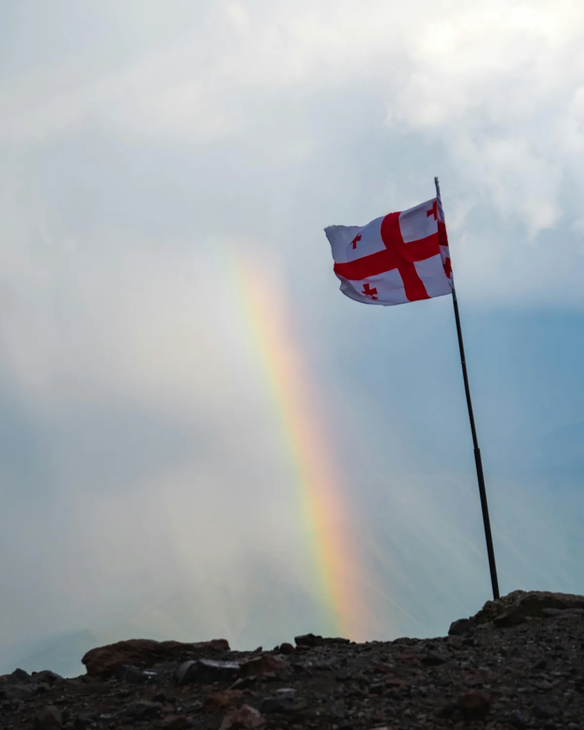 Georgian national flag